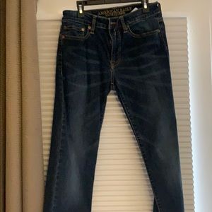 Never worn, AE extreme flex jeans